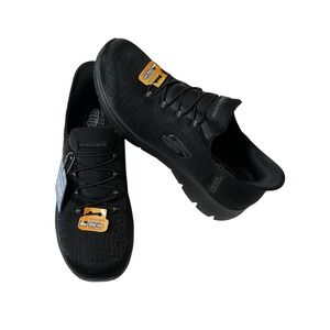 Skechers Summits Classy Night Womens Black Hands Free Slip On Sneakers Sz 10